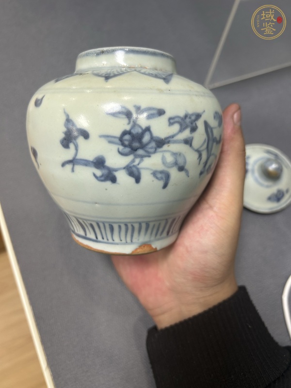 古玩陶瓷青花罐真品鑒賞圖