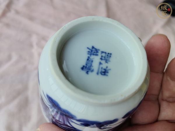 古玩陶瓷青花杯真品鑒賞圖