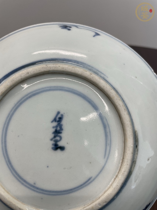 古玩陶瓷青花盤真品鑒賞圖