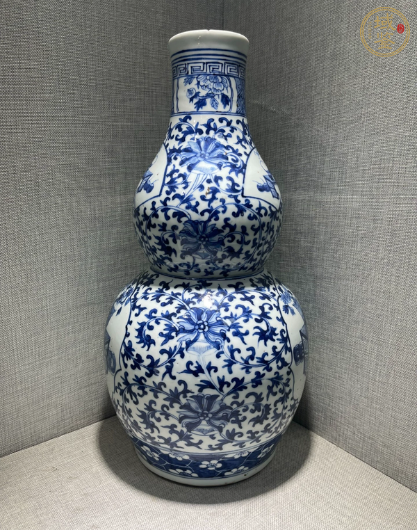 古玩陶瓷青花葫蘆瓶真品鑒賞圖