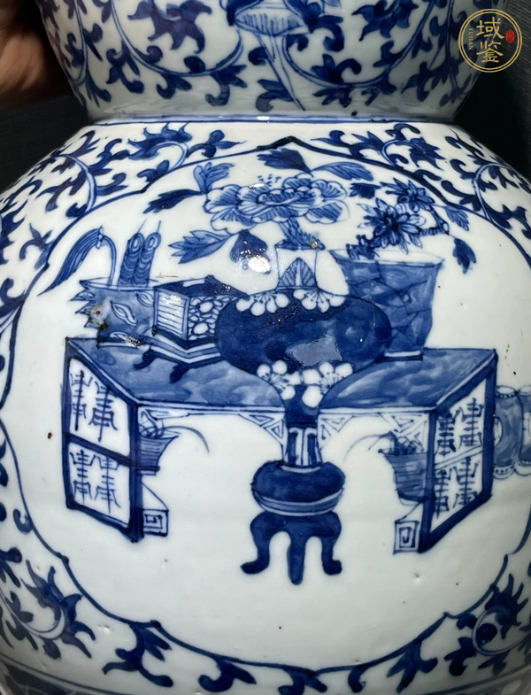 古玩陶瓷青花葫蘆瓶真品鑒賞圖