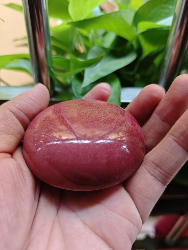 古玩陶瓷豇豆紅釉印泥盒拍賣,當前價格28000元
