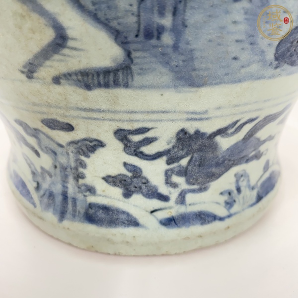 古玩陶瓷青花罐真品鑒賞圖