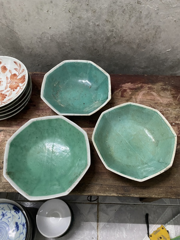 古玩陶瓷晚清民國粉彩貢碗拍賣,當前價格600元