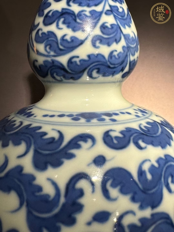 古玩陶瓷青花葫蘆瓶真品鑒賞圖