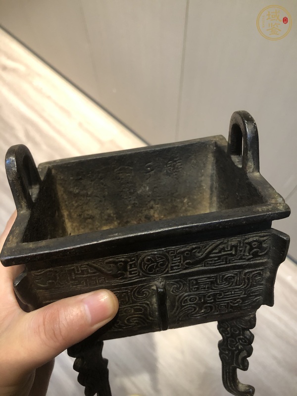 古玩銅器銅爐真品鑒賞圖