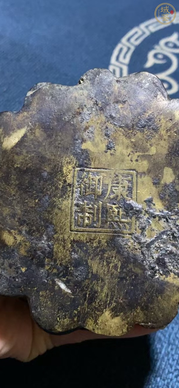 古玩銅器銅金蟾真品鑒賞圖