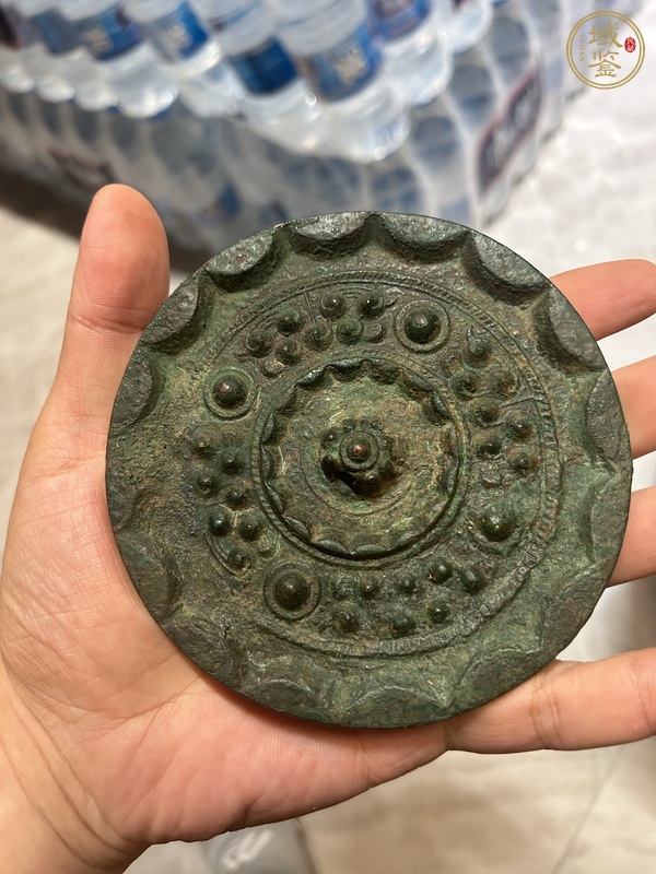 古玩銅器漢代星云鏡真品鑒賞圖