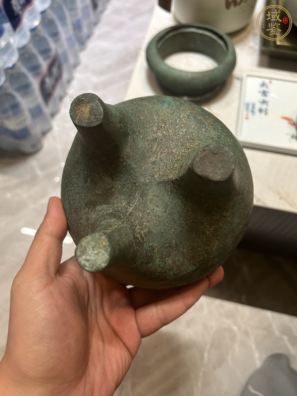 古玩銅器銅鼎真品鑒賞圖