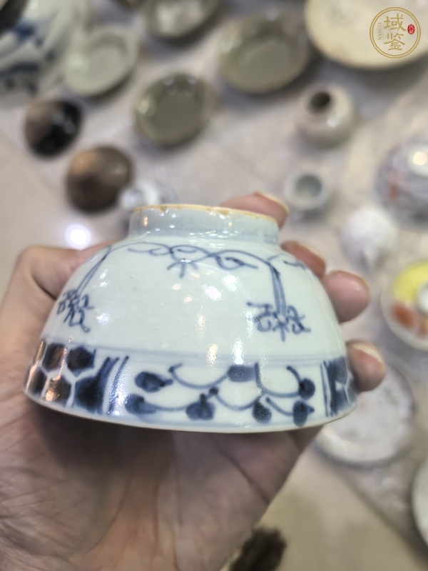 古玩陶瓷青花碗真品鑒賞圖