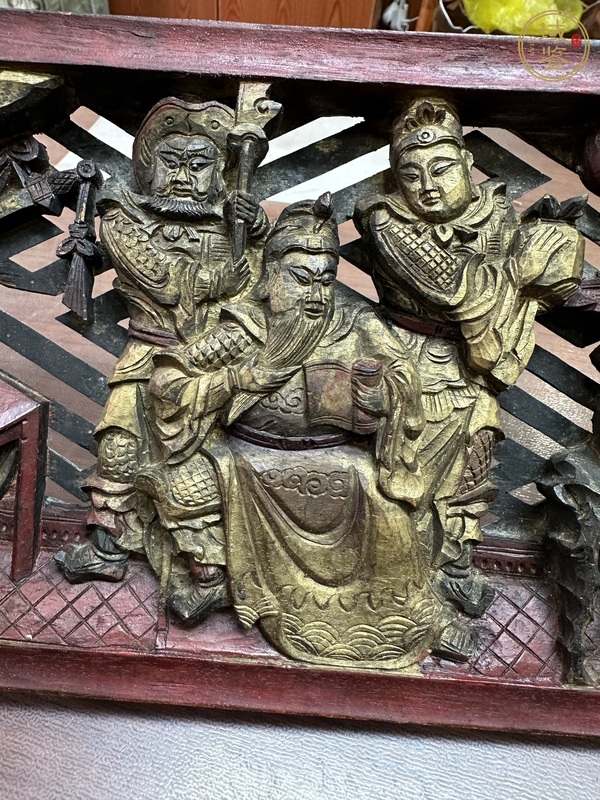 古玩雜項(xiàng)金漆木雕真品鑒賞圖