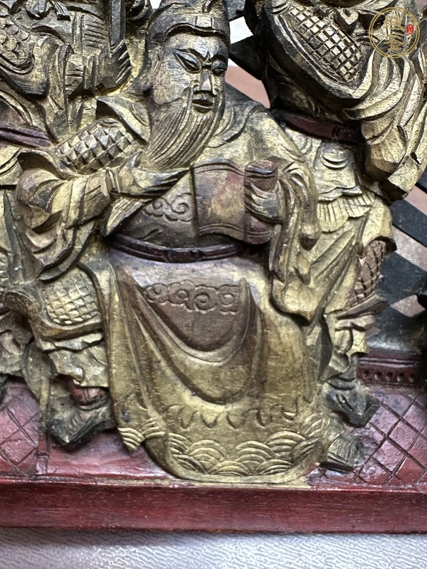 古玩雜項(xiàng)金漆木雕真品鑒賞圖