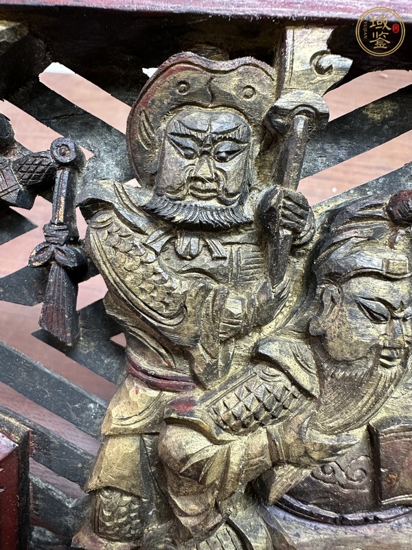 古玩雜項(xiàng)金漆木雕真品鑒賞圖