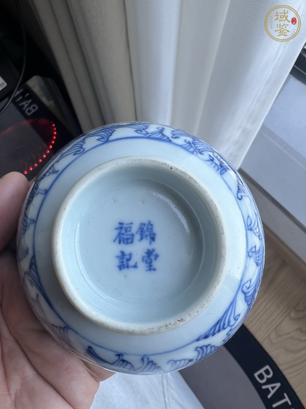 古玩青花杯真品鑒賞圖