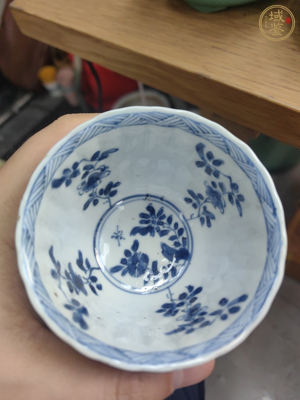 古玩陶瓷青花杯真品鑒賞圖