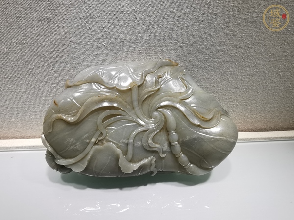 古玩玉器和田玉雕“筆洗”真品鑒賞圖