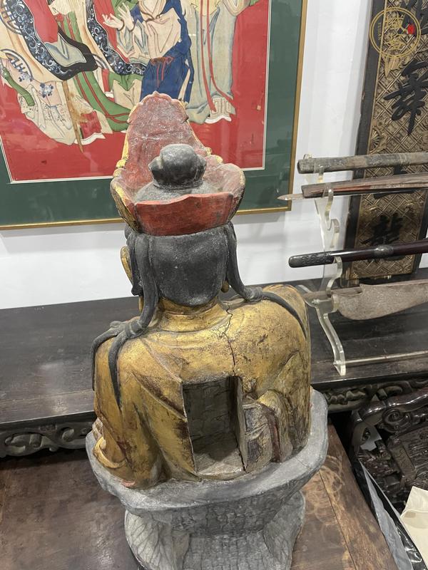 古玩雜項(xiàng)木雕造像真品鑒賞圖