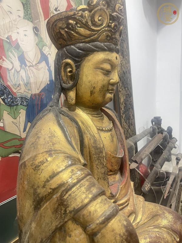 古玩雜項木雕造像真品鑒賞圖