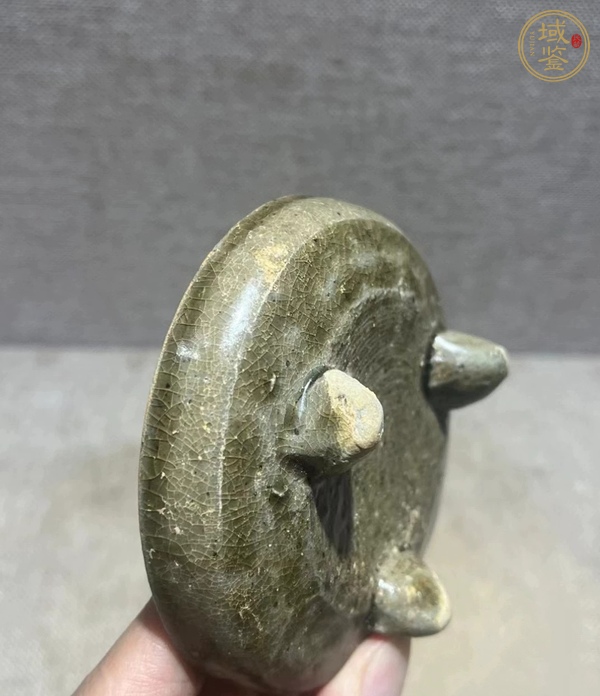 古玩陶瓷青釉洗真品鑒賞圖