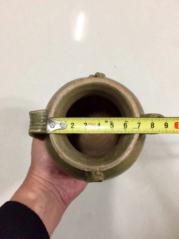 古玩陶瓷宣州窯青釉執壺拍賣,當前價格4888元