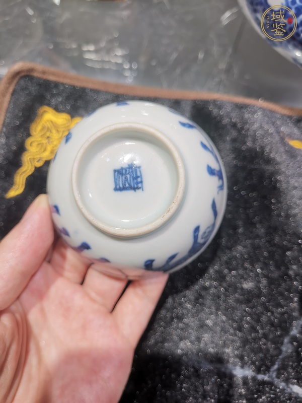 古玩陶瓷青花杯真品鑒賞圖