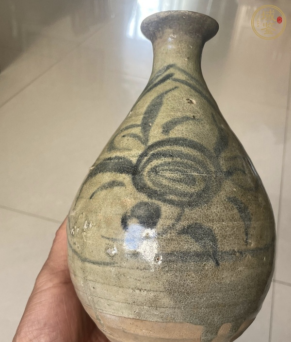 古玩陶瓷玉壺春瓶真品鑒賞圖