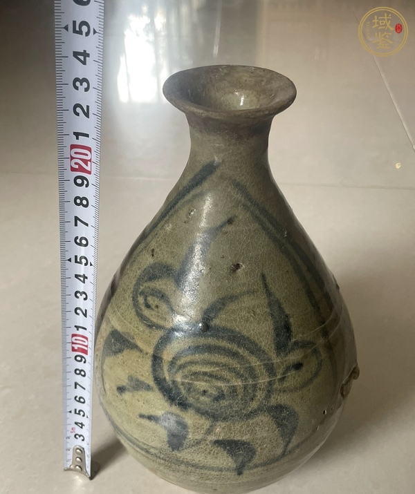 古玩陶瓷玉壺春瓶真品鑒賞圖