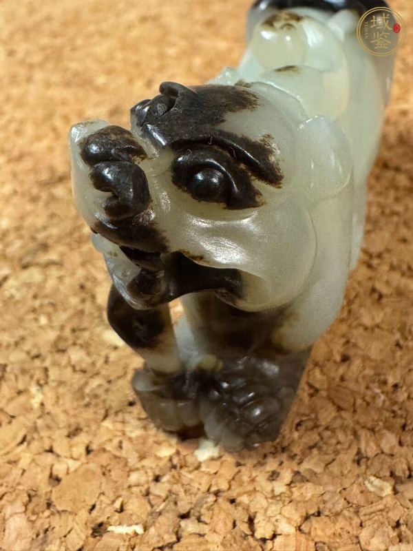 古玩玉器提油仿古“玉獸”真品鑒賞圖