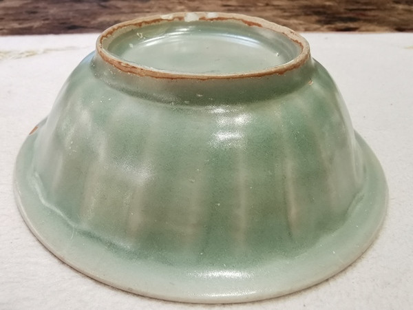 古玩陶瓷南宋龍泉窯雙魚洗拍賣,當前價格35000元