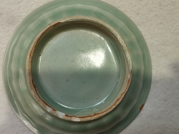 古玩陶瓷南宋龍泉窯雙魚洗拍賣,當前價格35000元