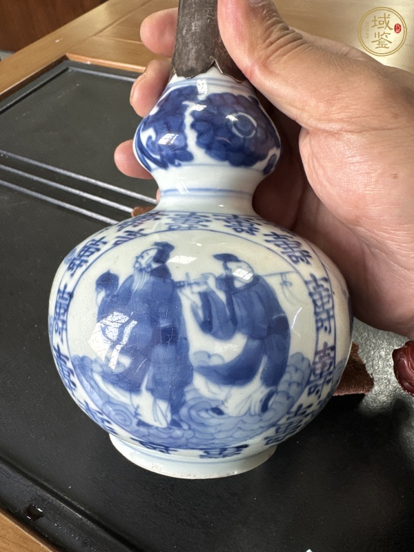 古玩陶瓷葫蘆瓶真品鑒賞圖