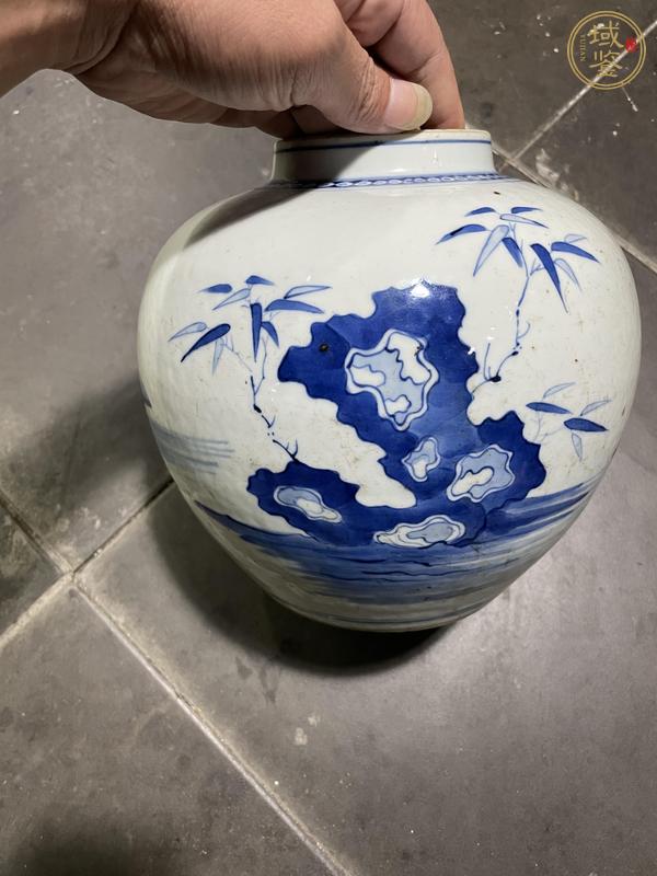 古玩陶瓷青花罐真品鑒賞圖