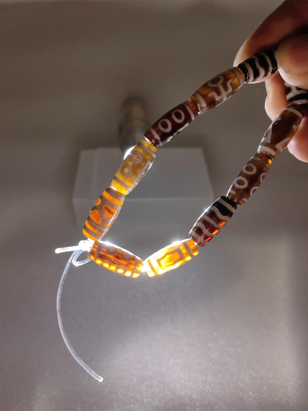 古玩玉器瑪瑙工藝品天珠拍賣,當前價格298元
