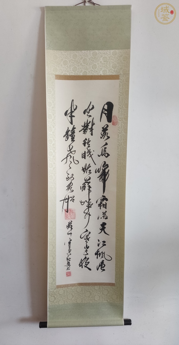 古玩字畫楓橋夜泊真品鑒賞圖