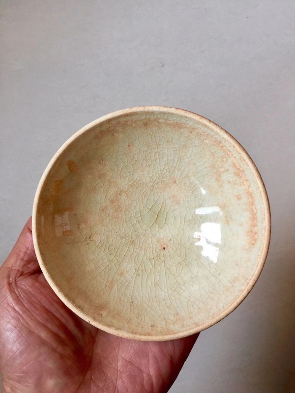 古玩陶瓷青白釉唇口盞拍賣,當前價格1200元