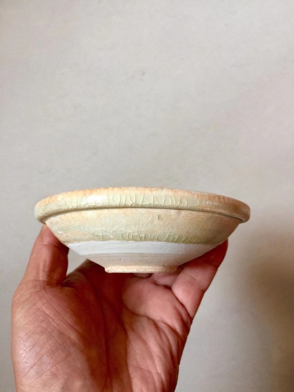 古玩陶瓷青白釉唇口盞拍賣,當前價格1200元