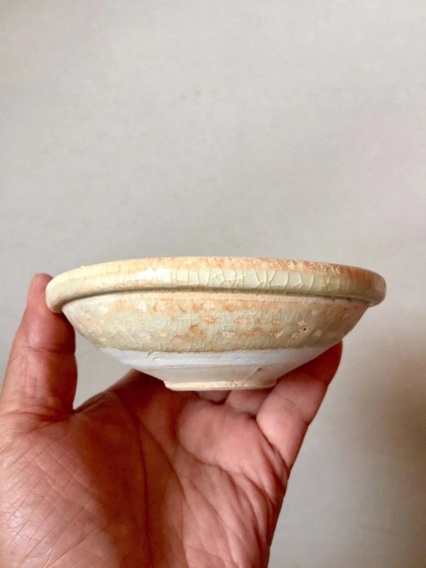 古玩陶瓷青白釉唇口盞拍賣,當前價格1200元