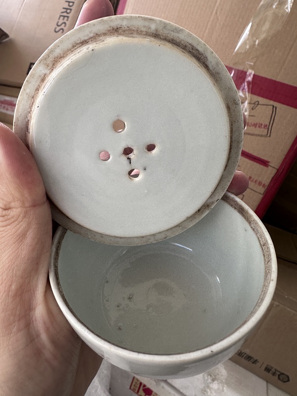 古玩陶瓷粉彩麒麟送子刨花缸拍賣,當前價格1500元