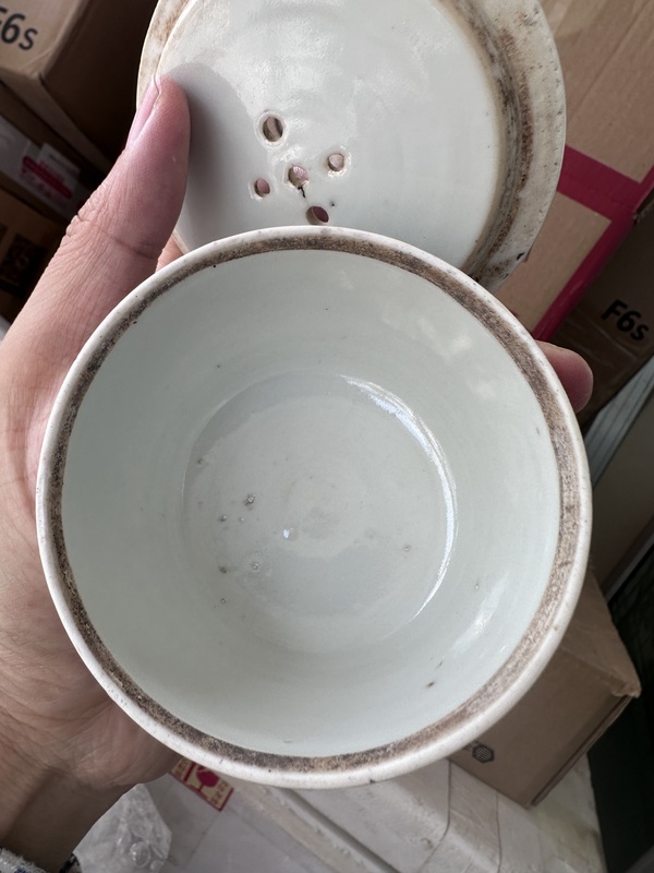 古玩陶瓷粉彩麒麟送子刨花缸拍賣,當前價格1500元