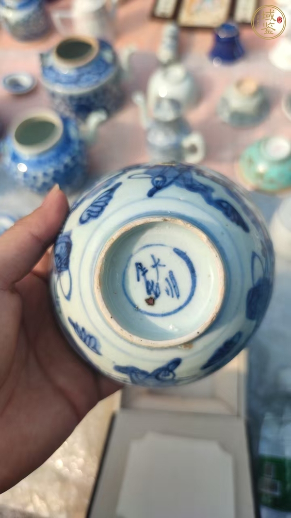 古玩陶瓷青花碗真品鑒賞圖