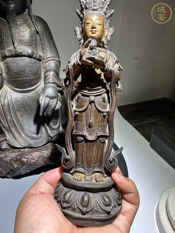 古玩銅器造像真品鑒賞圖