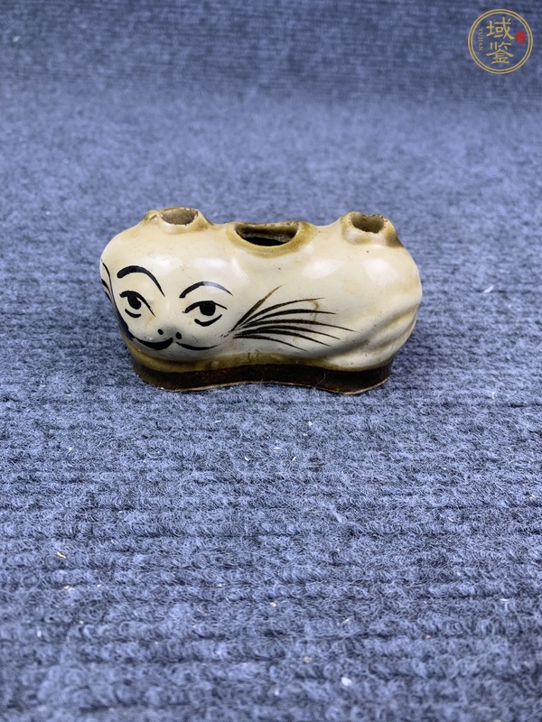 古玩陶瓷磁州窯貓真品鑒賞圖