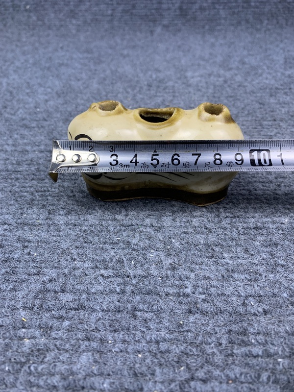 古玩陶瓷磁州窯貓型水盂拍賣,當前價格999元