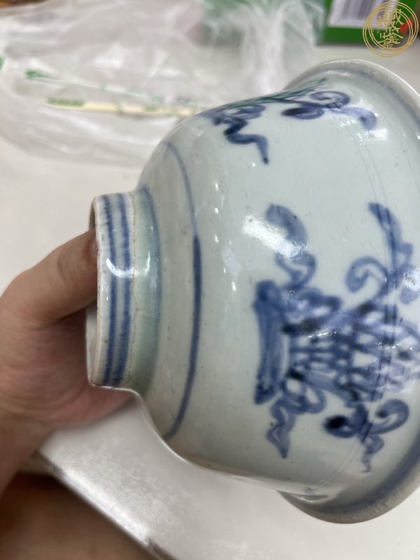 古玩陶瓷青花碗真品鑒賞圖