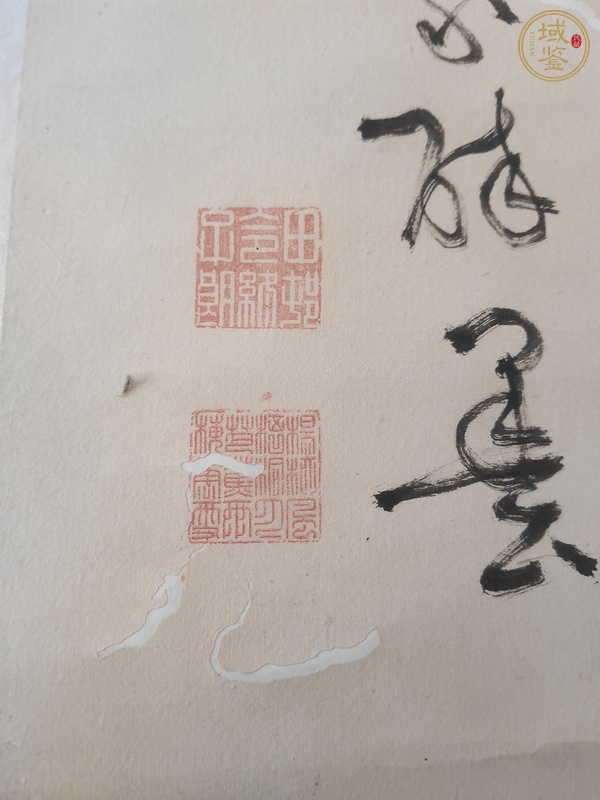 古玩字畫偶逢難得草書真品鑒賞圖