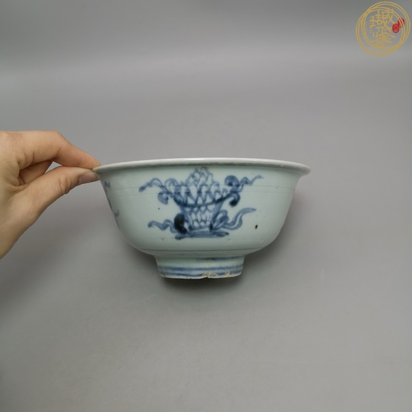 古玩陶瓷青花碗真品鑒賞圖