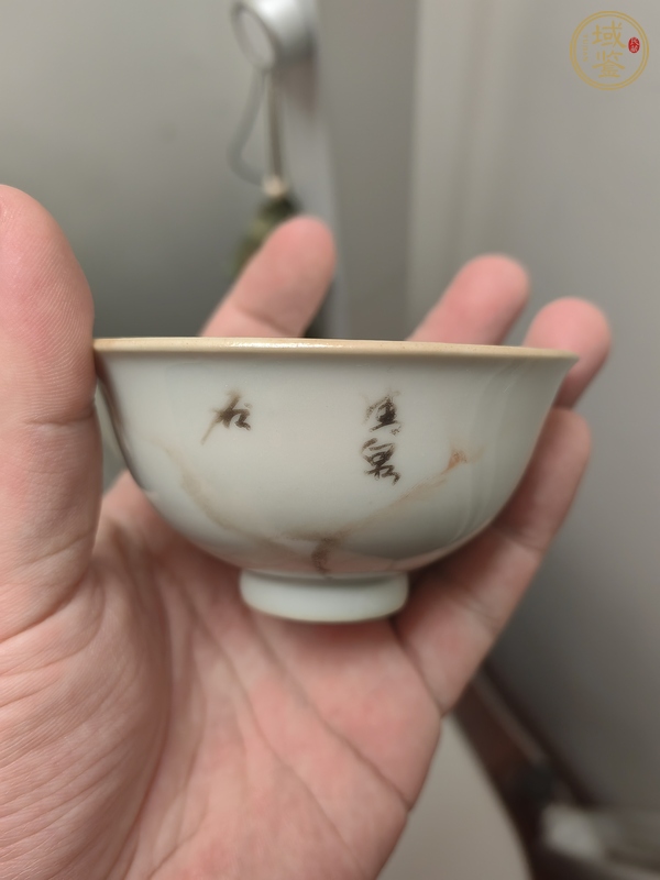 古玩陶瓷粉彩杯真品鑒賞圖