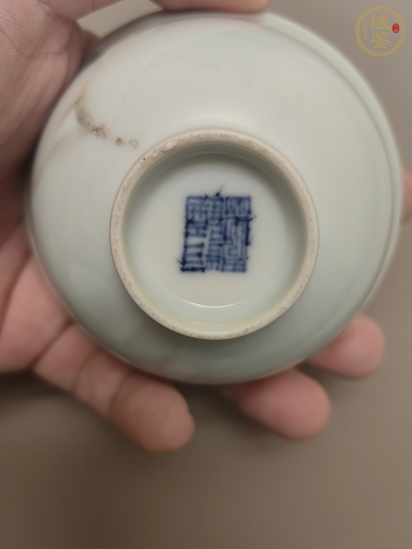 古玩陶瓷粉彩杯真品鑒賞圖