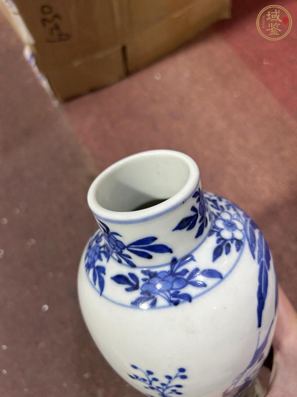 古玩陶瓷青花瓶真品鑒賞圖