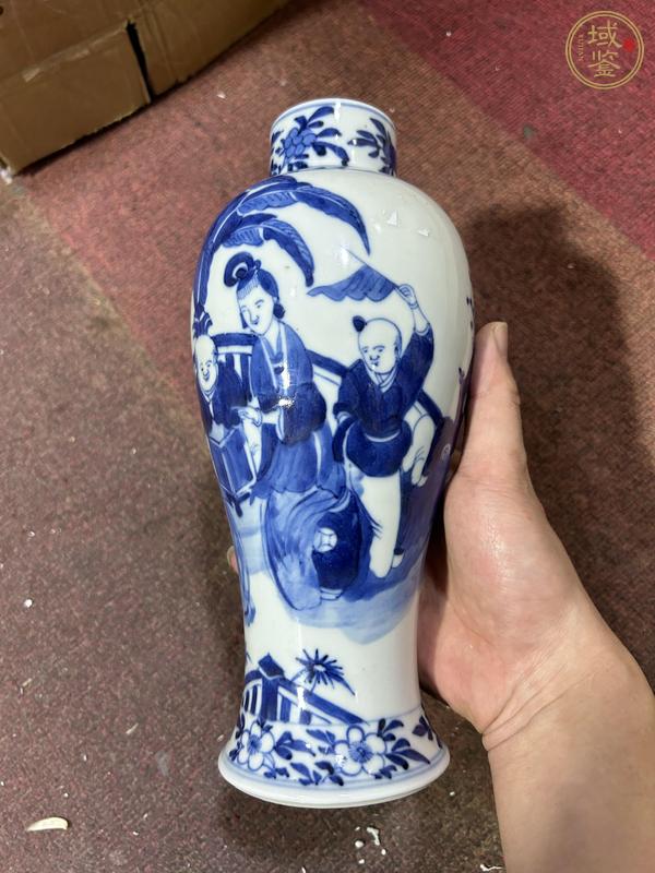 古玩陶瓷青花瓶真品鑒賞圖